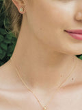 Ivory & Co rose gold pendant and earrings set, UK version