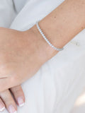 Ivory & Co silver crystal toggle bracelet, UK version