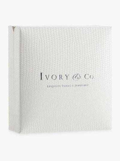 Ivory & Co Silber Tivoli Kristall Zarter Toggle-Armband