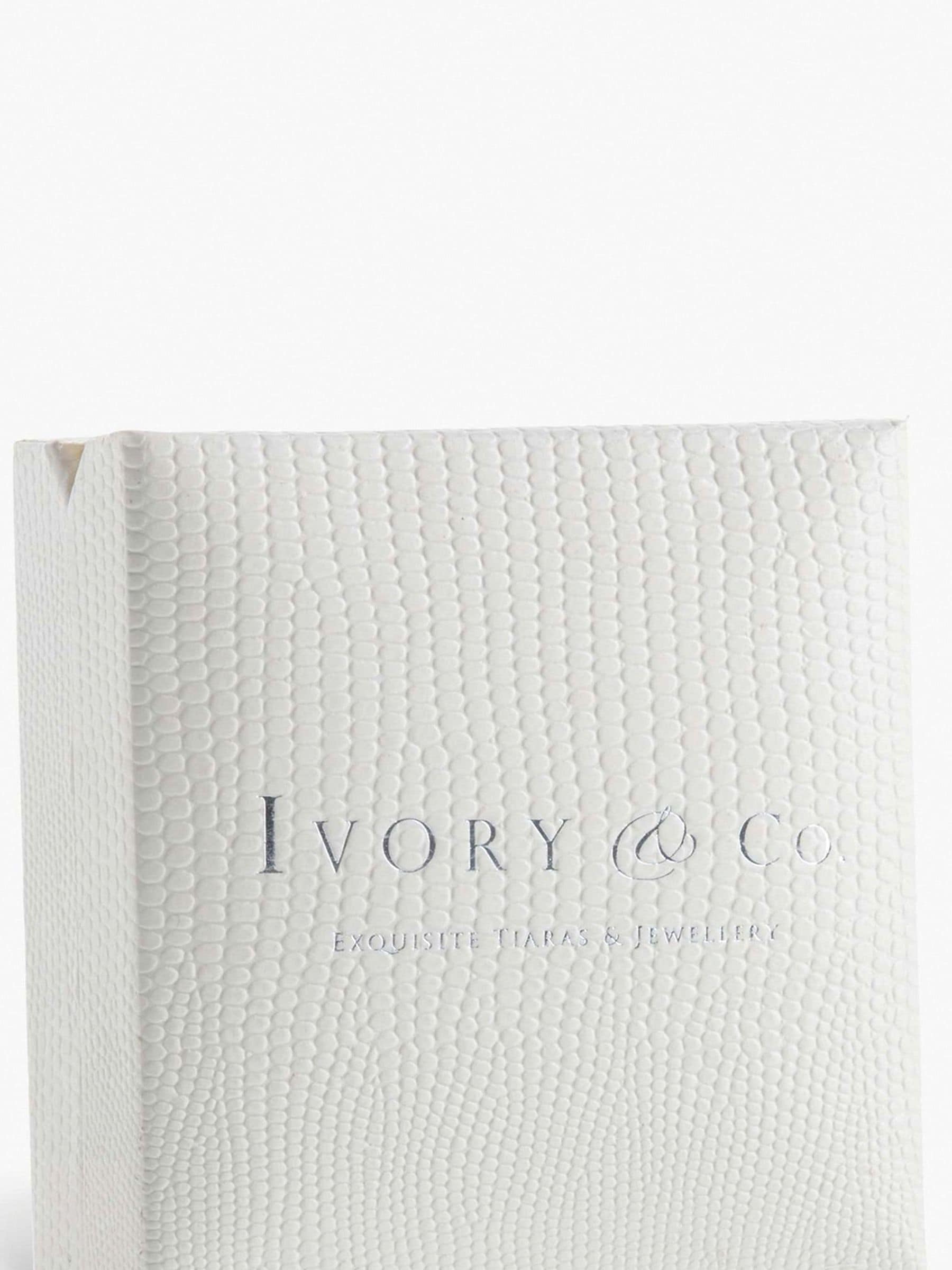 Ivory & Co Serrano pearl drop set 2.5cm, UK version