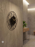 Acctim Owl Grey Alva wall clock 30cm - British product