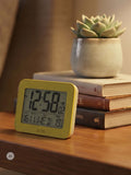 Acctim White Otto LCD Alarm Clock - British product