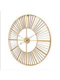 Acctim Clocks Gold Gardner wall clock 80cm - British product