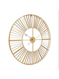 Acctim Clocks Gold Gardner wall clock 80cm - British product