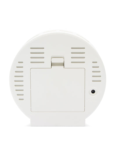 Neste Acctim Clocks Il Giro Hvit Rund LED Vekkerklokke - Kjøp online hos McGrocer