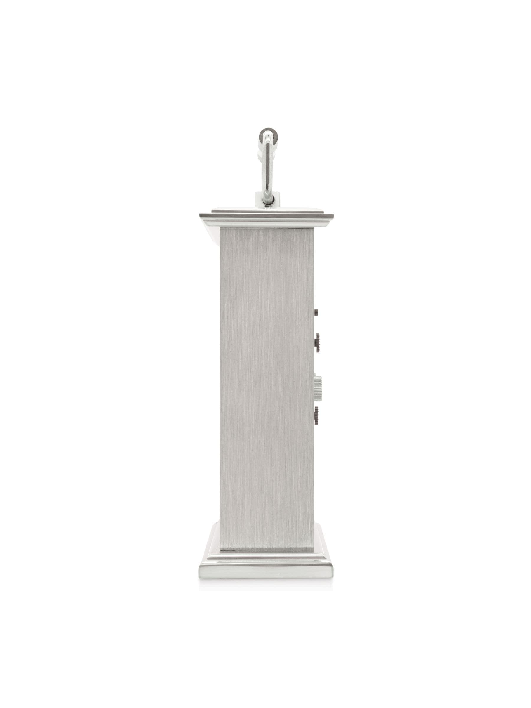 Acctim Clocks silver Gainsborough carriage clock - British product
