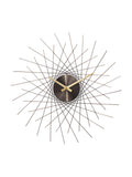 Acctim Clocks Gunmetal Lohne 49cm Metal Wall Clock