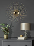 Acctim Brass Lohne wall clock 49cm metal, UK version