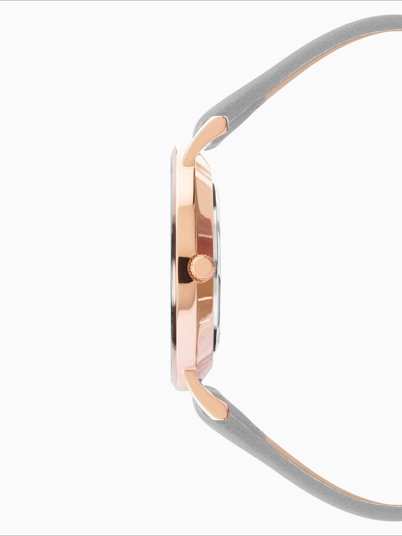 Limit Grey Secret Garden watch 35mm rose gold - British product
