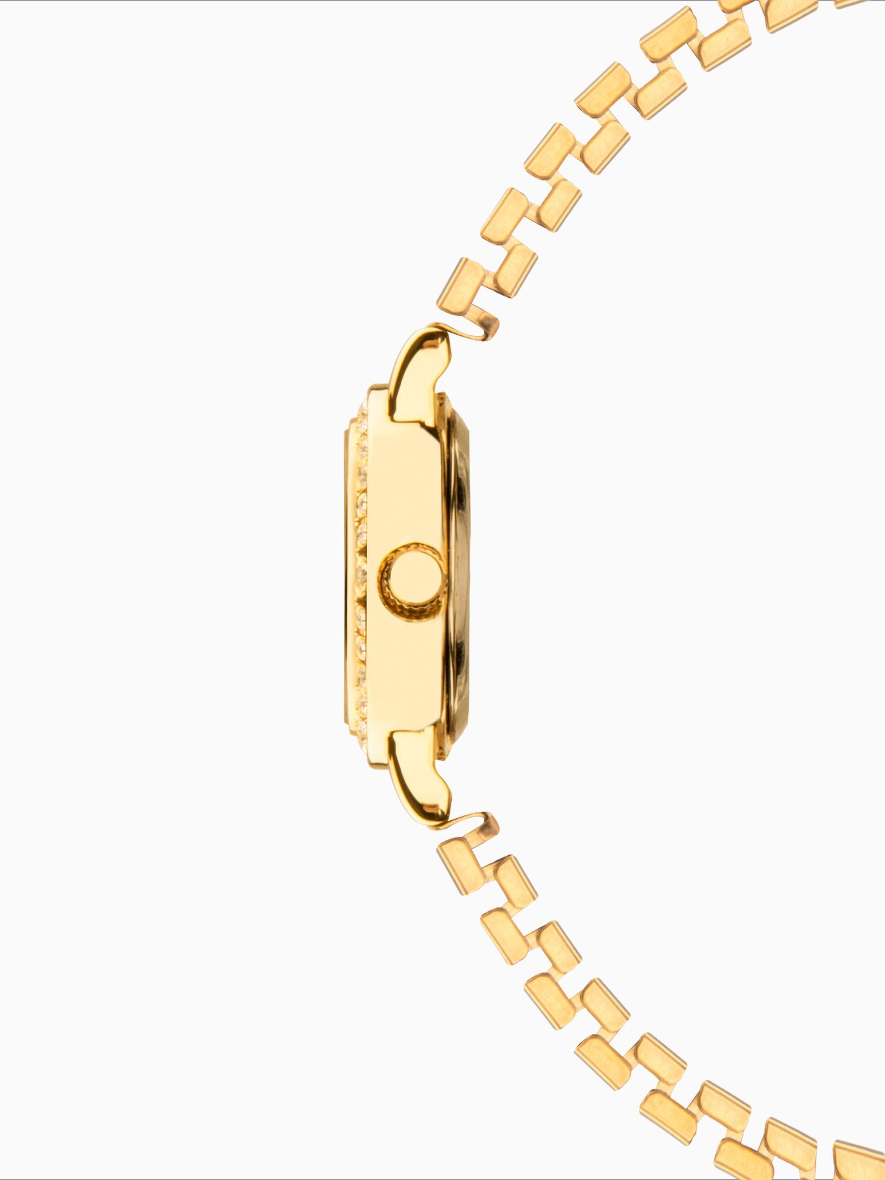 Limit gold oval analogue watch 20mm, UK version