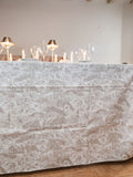 Avalon Home natural soft toile tablecloth 143x230cm - British product