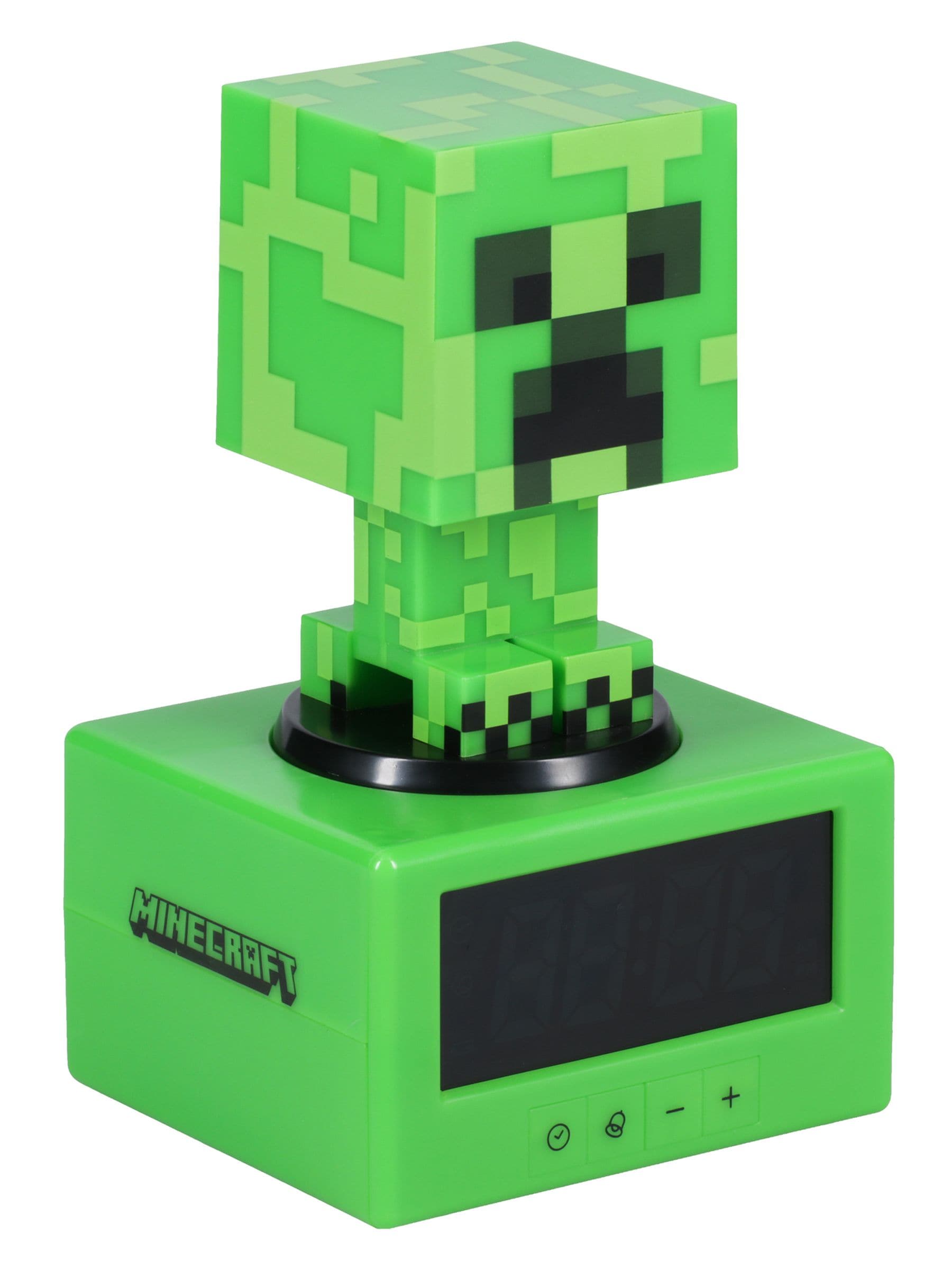 Minecraft Creeper Icon alarm clock 16cm (British brand)