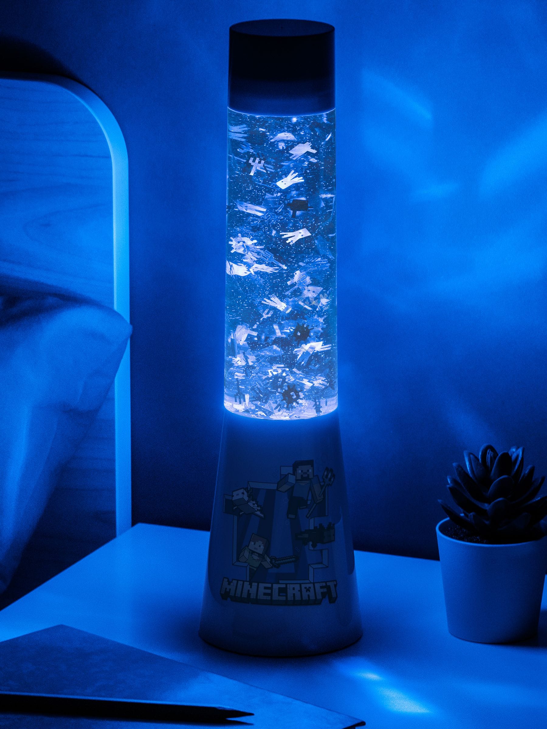 Minecraft Flow Lamp 33cm plastic lamp (British brand)