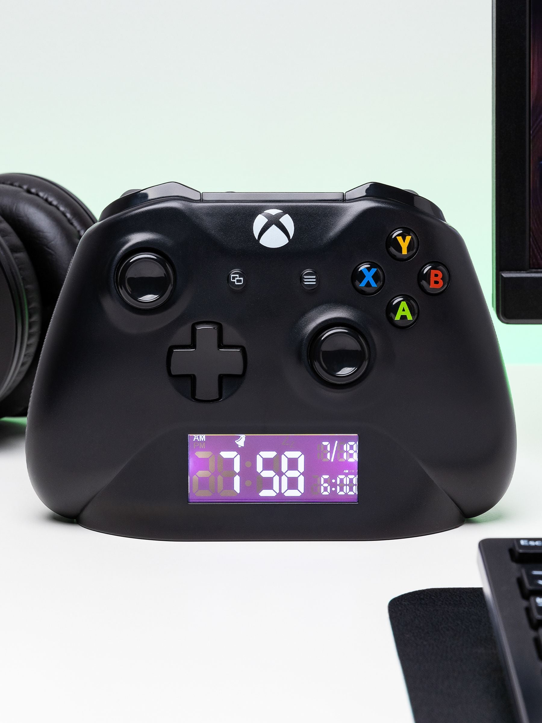 Xbox controller alarm clock 15cm black, UK version