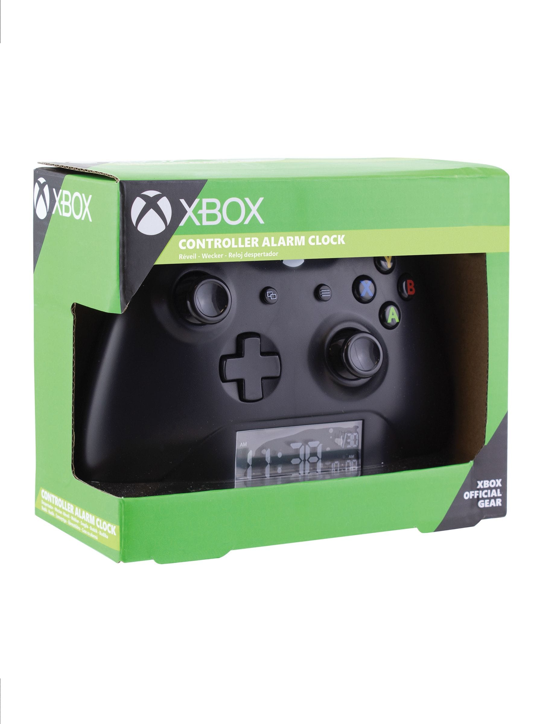 Xbox controller alarm clock 15cm black, UK version