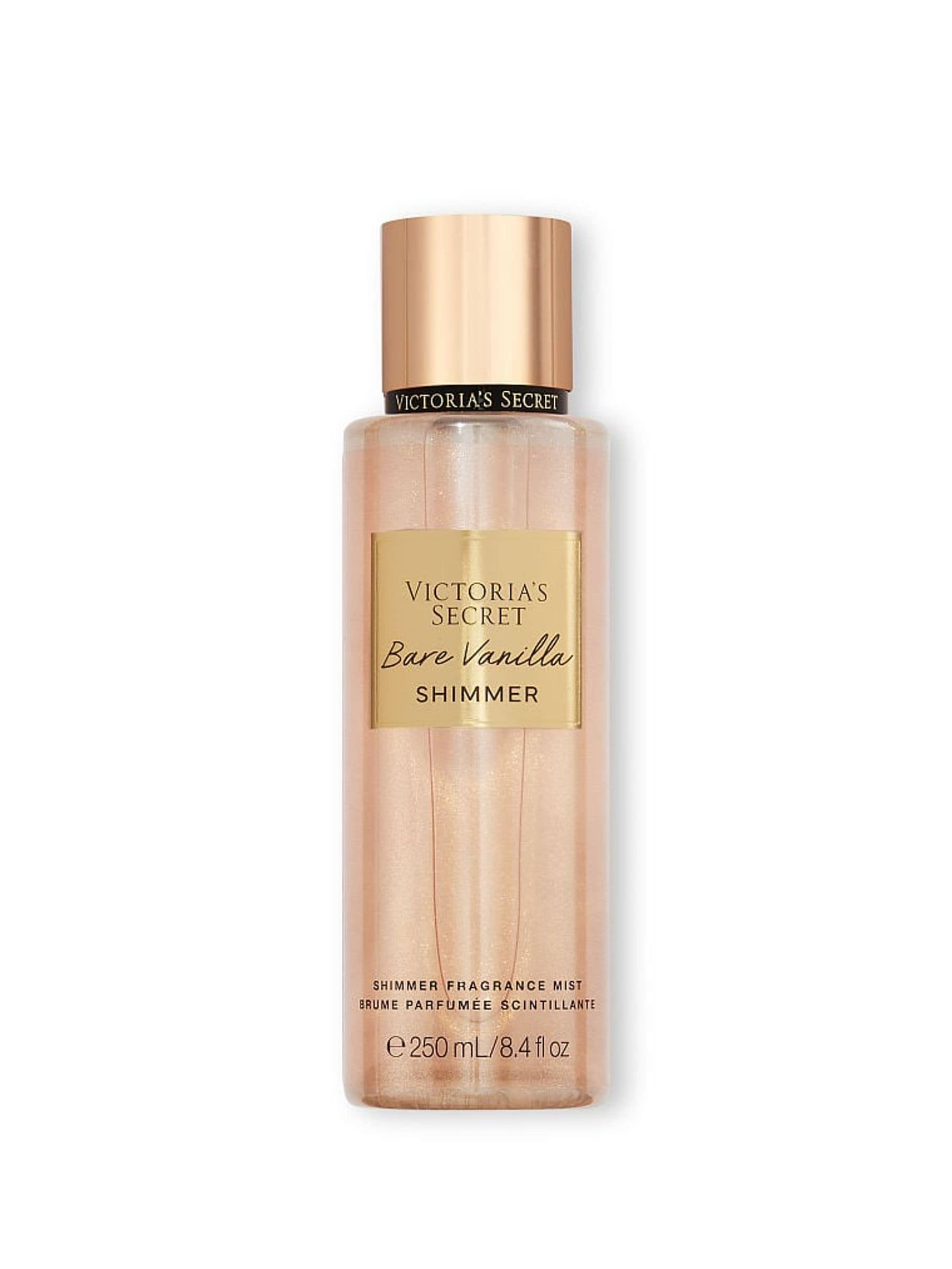 Victoria's Secret Body Mist Bare Vanilla Shimmer 250ml (British brand)