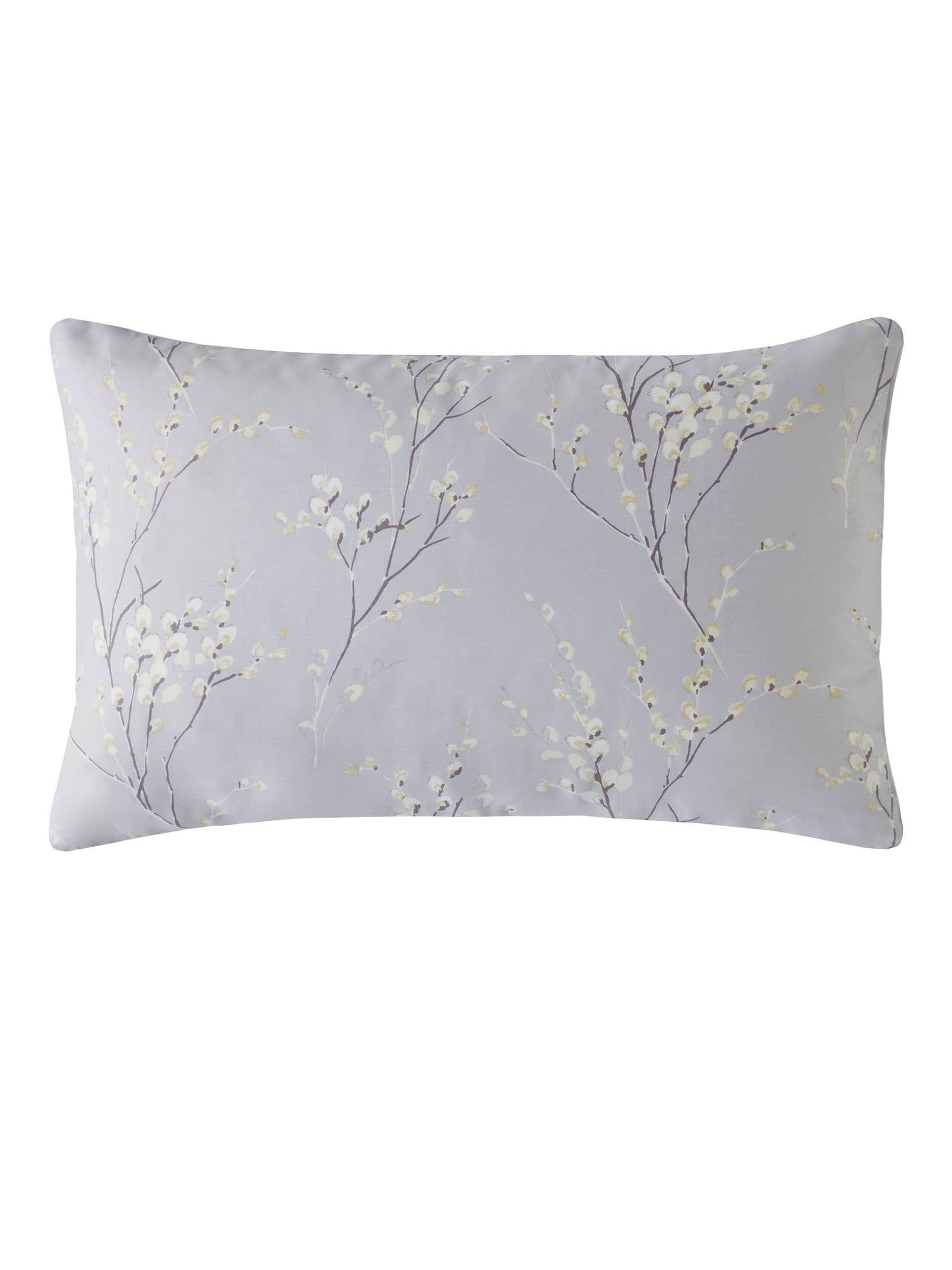 Laura Ashley purple lavender reversible sateen pussy willow duvet cover and pillowcase set, UK version
