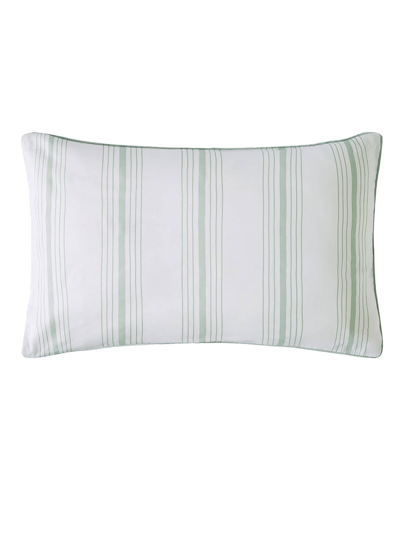 Laura Ashley Tuileries duvet cover set in sage green, UK version