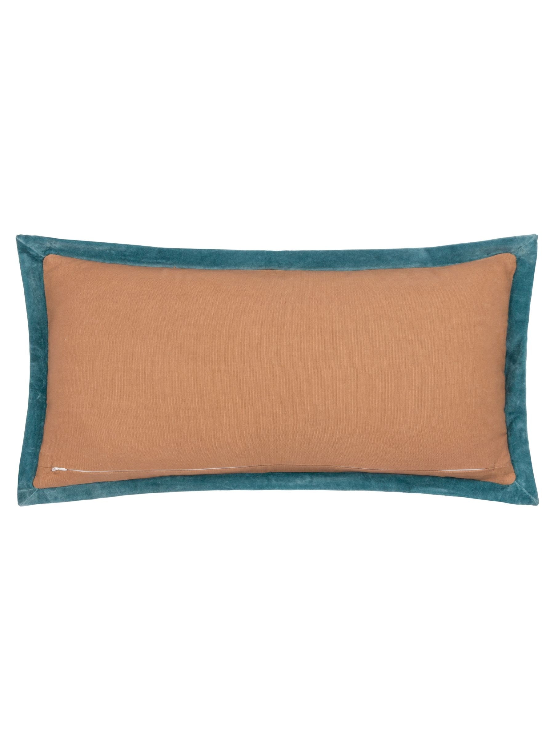 Riva Paoletti Rose French Blue Casa Embroidered Cushion