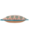 Riva Paoletti Rose French Blue Casa Embroidered Cushion