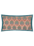 Riva Paoletti Rose French Blue Casa Embroidered Cushion