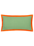 Riva Paoletti Peridot Orange Casa Embroidered Cushion