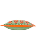 Riva Paoletti Peridot Orange Casa Embroidered Cushion