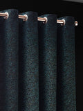 Riva Paoletti Emerald Galaxy Chenille Eyelet Curtains