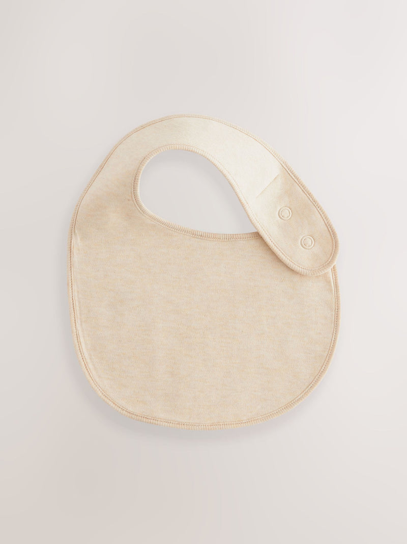 Neutral Baby cotton bibs 5 pack for babies, UK version