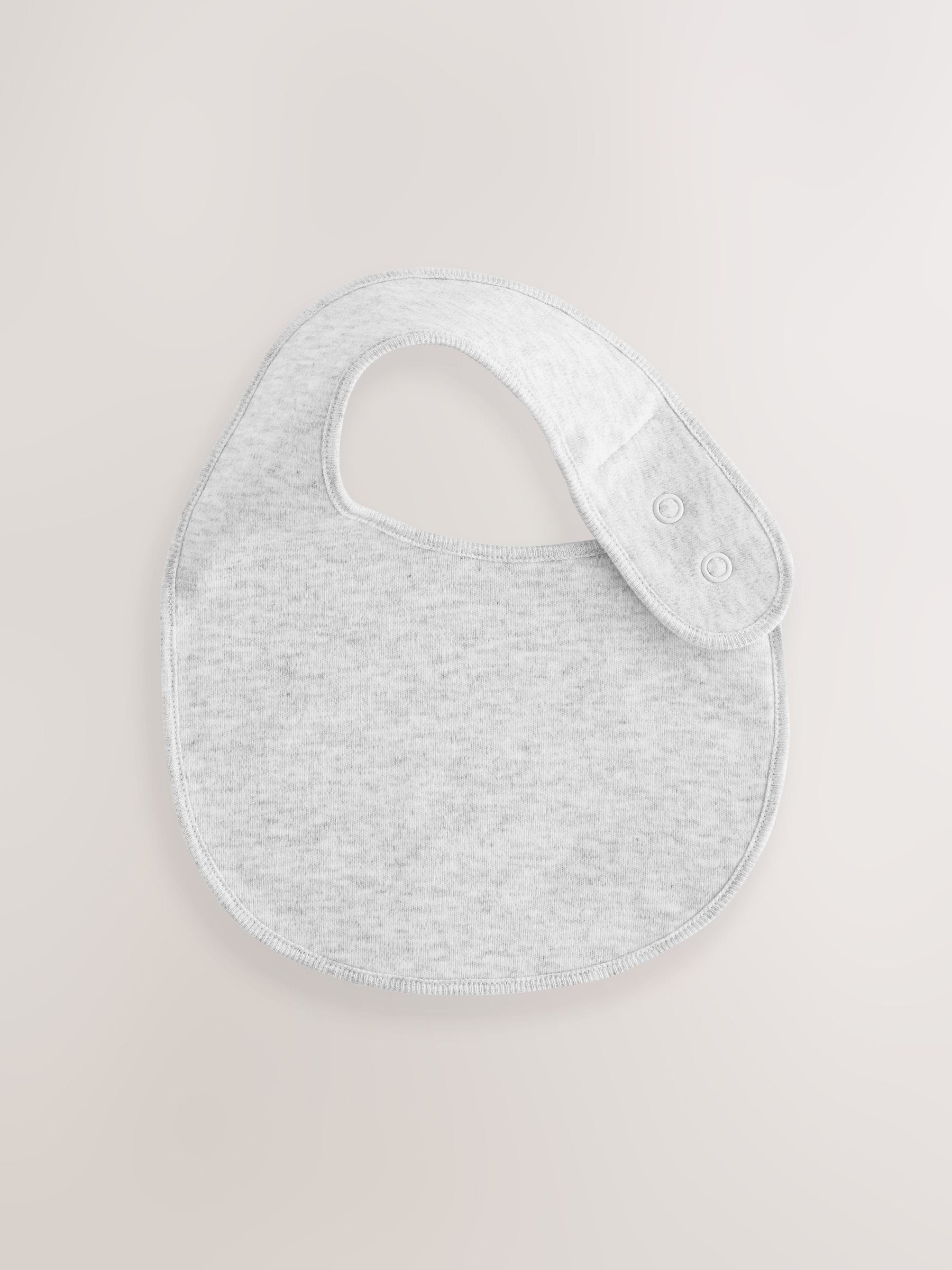 Neutral Baby cotton bibs 5 pack for babies, UK version
