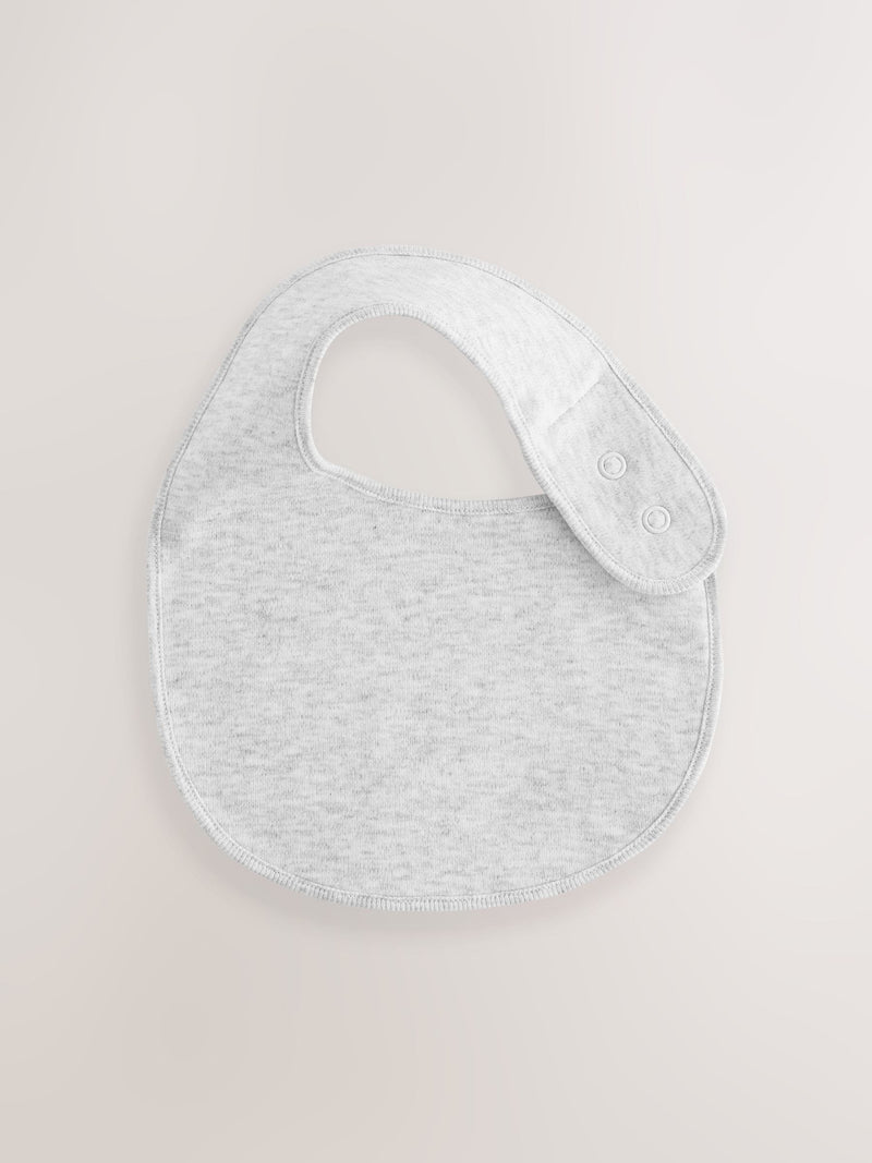 Neutral Baby cotton bibs 5 pack for babies, UK version