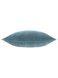 Yard Marine Blue chenille cushion, UK version