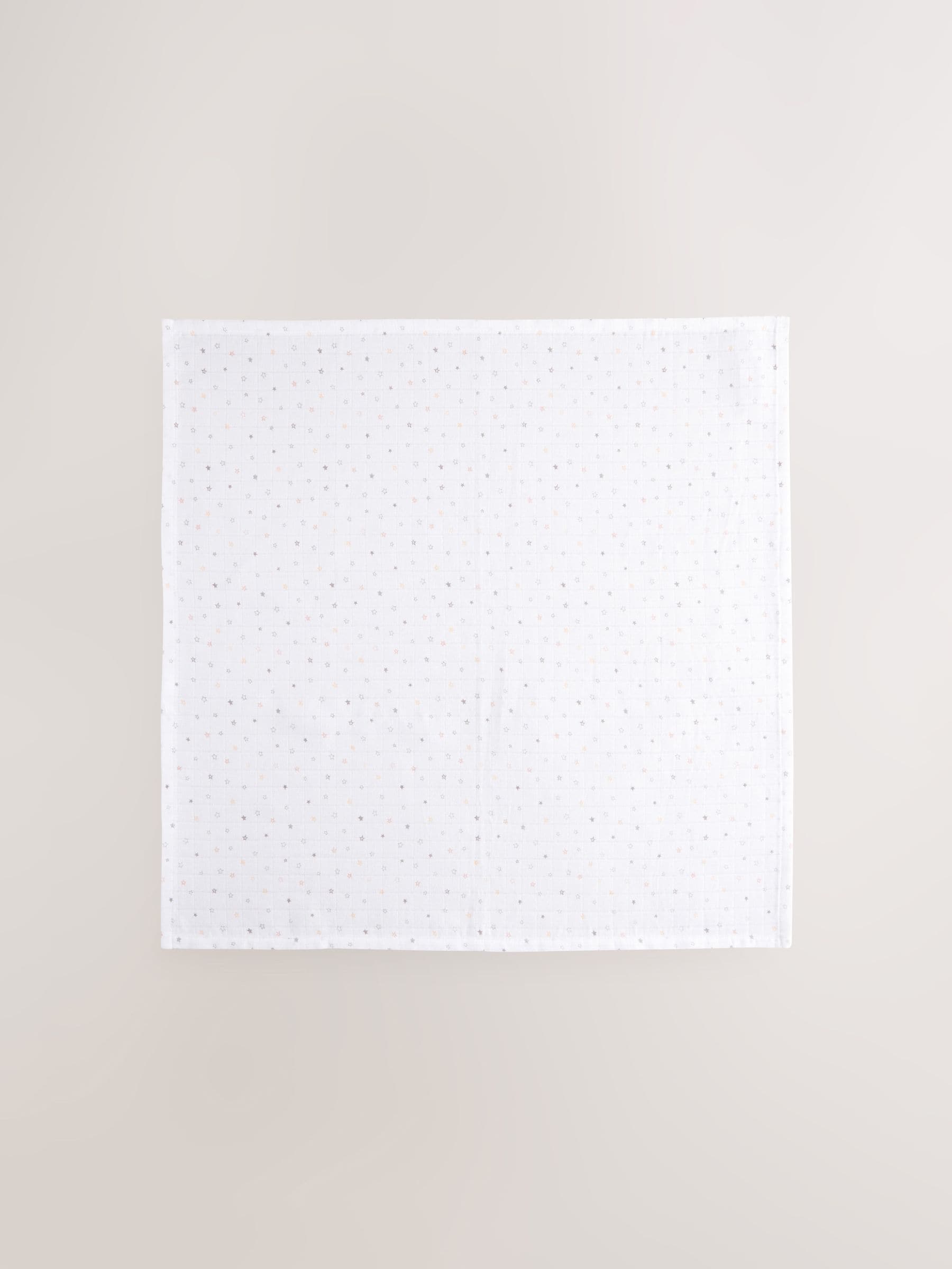 White baby muslin cloths 4 pack (British brand)