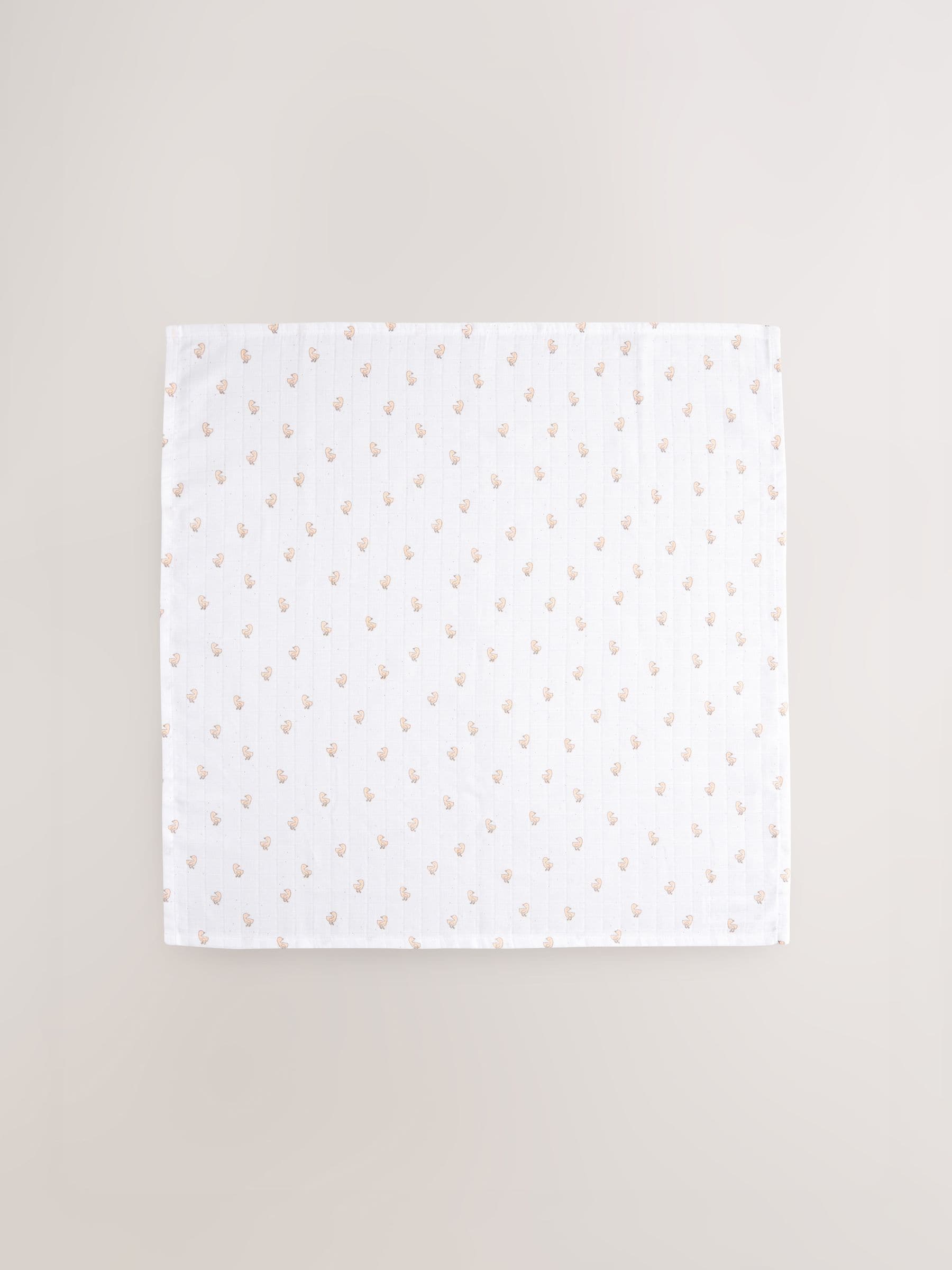White baby muslin cloths 4 pack (British brand)