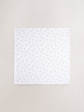 White baby muslin cloths 4 pack (British brand)