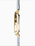 Limit ladies watch blue strap gold case 36mm, imported from the UK