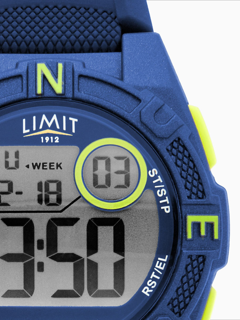 Limit Blue Active digital watch 38mm, imported from the UK