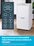 Silentnight Airmax 1200 dehumidifier 12L capacity, imported from the UK