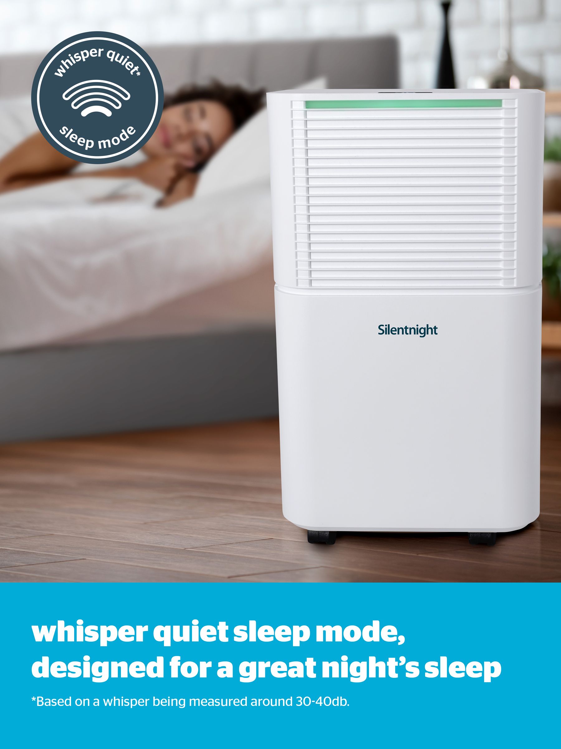 Silentnight Airmax 1200 dehumidifier 12L capacity, imported from the UK