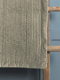 Voyage Maison Sunset Haze Quilted Velvet Throw 200cm x 140cm