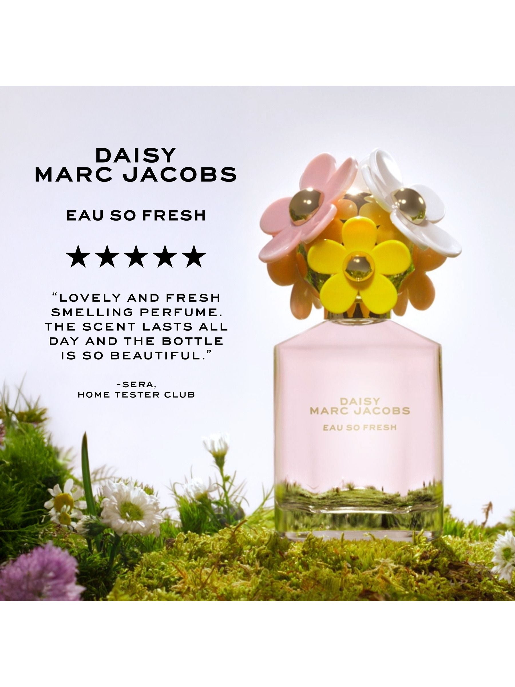 Marc Jacobs Daisy So Fresh Eau de Toilette 125ml - British product