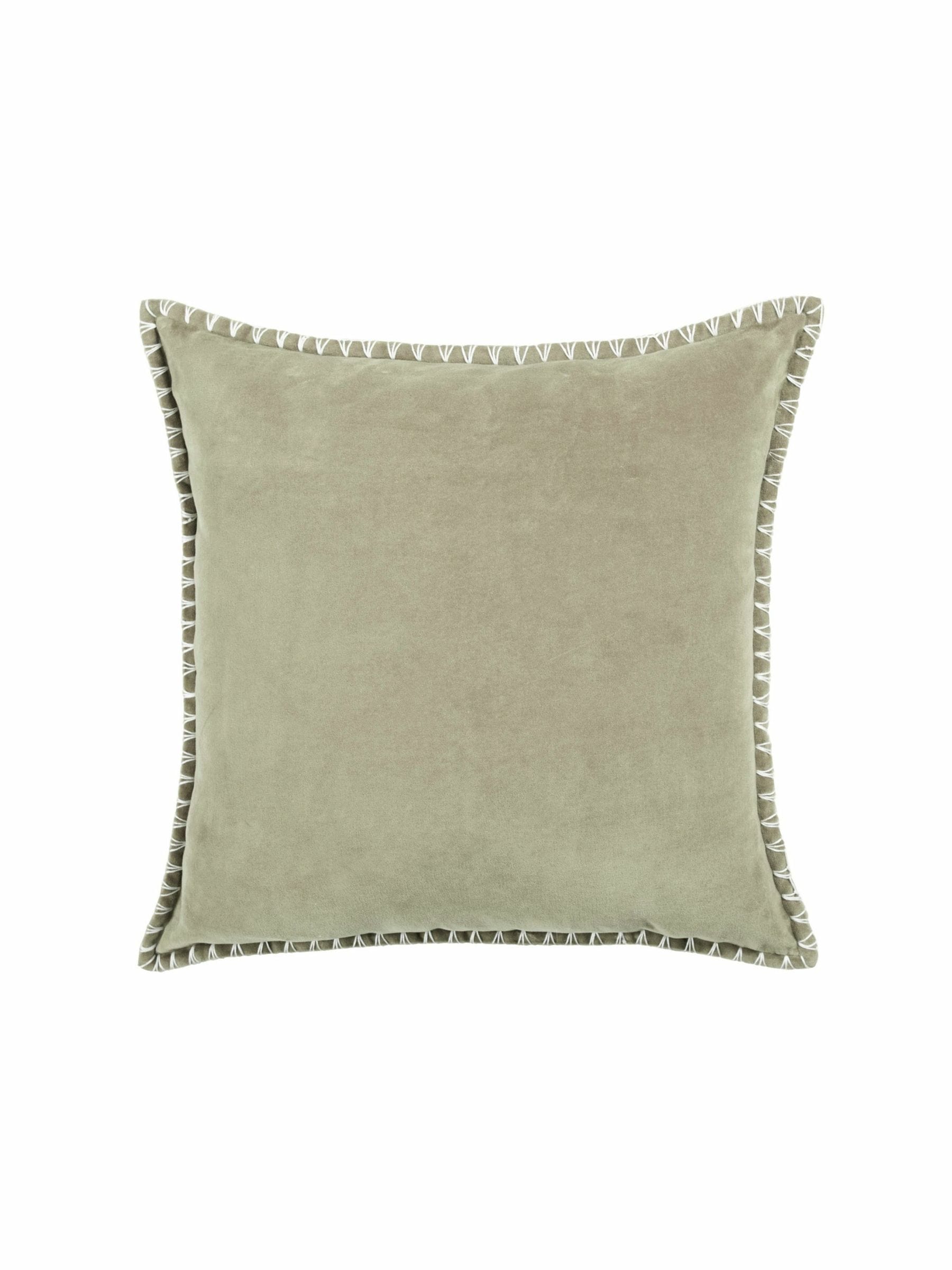 Voyage Maison blanket stitch cushion 50cm (British brand)