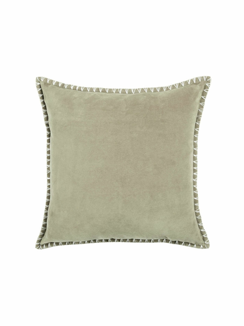 Voyage Maison blanket stitch cushion 50cm (British brand)