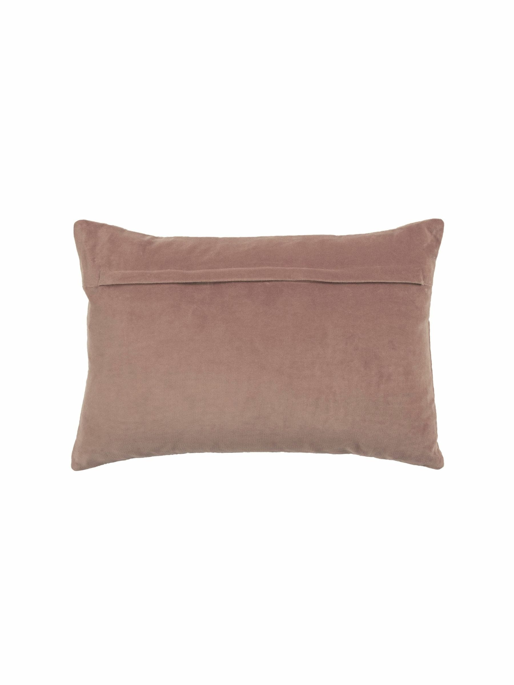Voyage cushion coral pink 40x60cm, imported from the UK