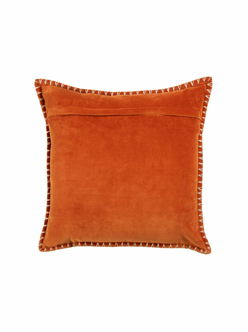 Voyage Maison blanket stitch cushion 50cm, imported from the UK