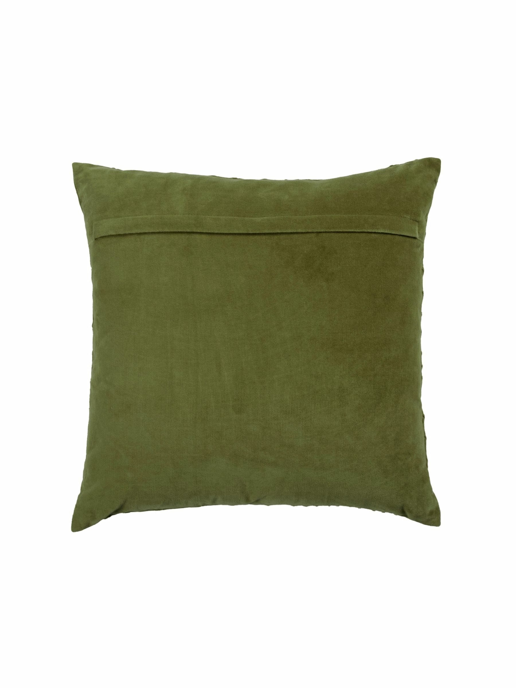 Voyage sage waterfall abstract cushion 50cm, imported from the UK