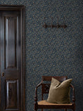 William Morris At Home Midnight Clover 10M Wallpaper