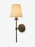 Bronze Carolina 1 light wall light black brass finish (British brand)
