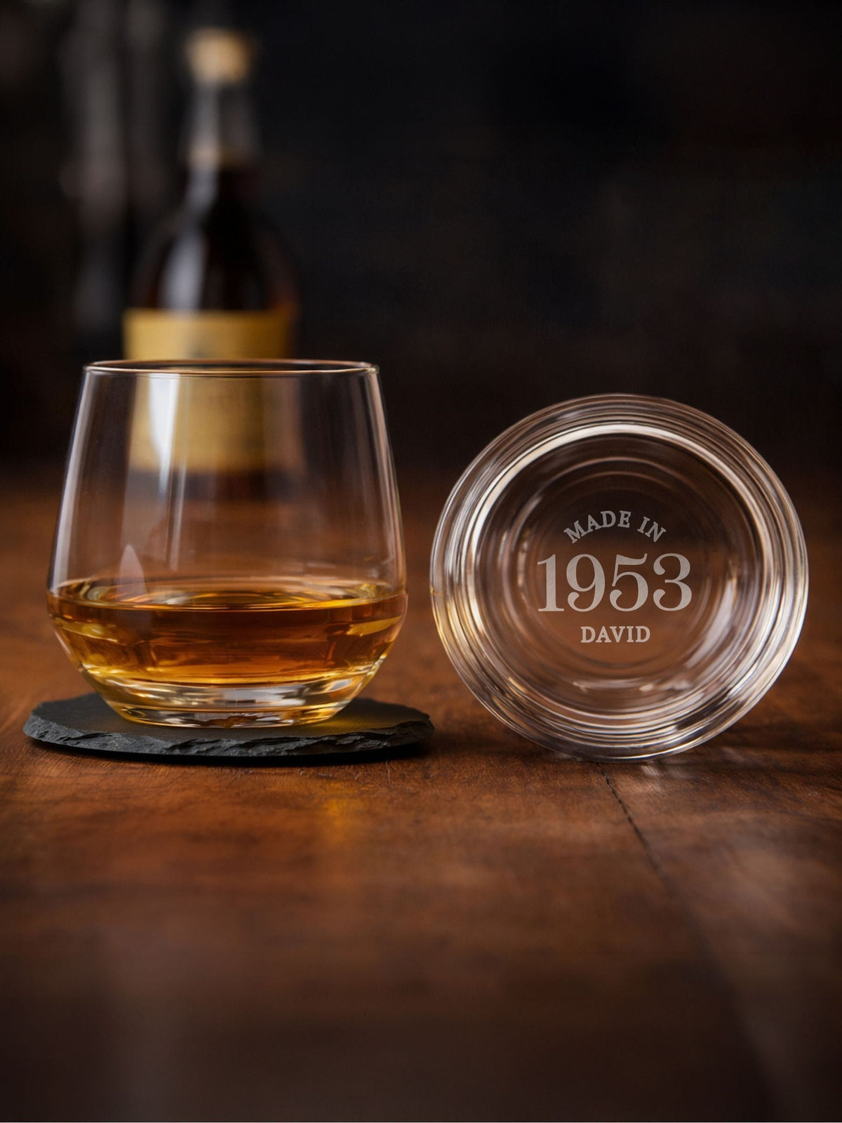 PMC personalised base engraved tumbler 89mm (British brand)