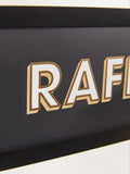 No Riff Raff framed wall art Black/Gold 12x80x2cm - British product